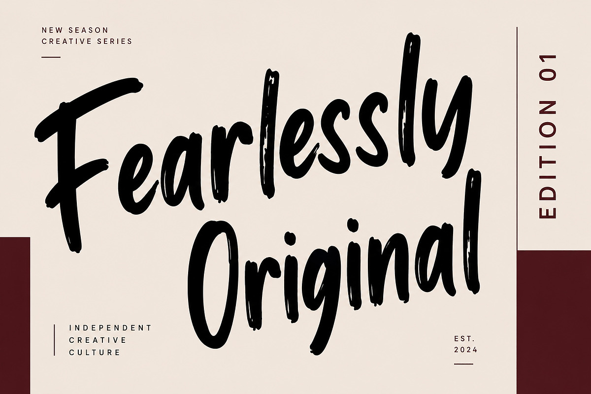 GraphInk, a Script Font by Wow Magic (Photo 4 of 5)