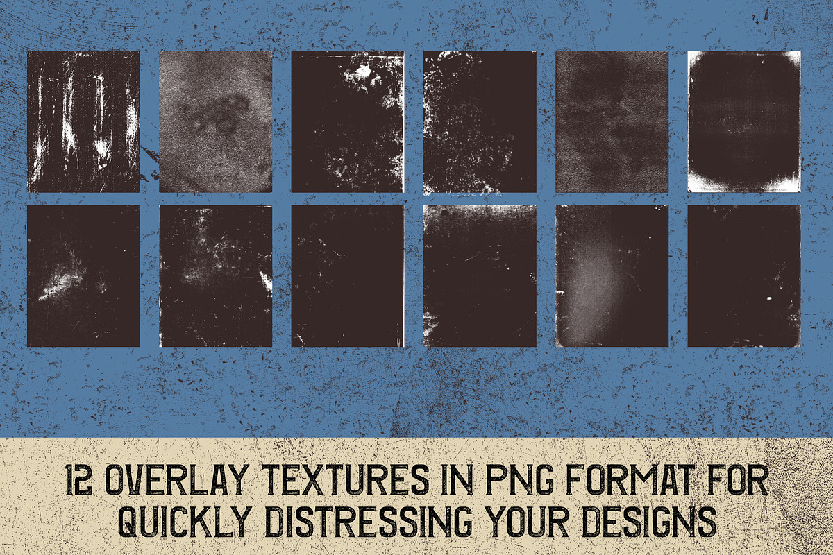 Cast Iron Grunge Brushes & Textures, a Brushes & More by Northwild Design (Photo 4 of 7)