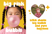 Kids Bubble - Display Font, a Handwritten Font by SaktiAvellin (Thumbnail 3 of 10)