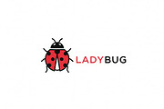 Ladybug Logo Design, a Branding & Logo Template by Logocreative (Thumbnail 1 of 2)
