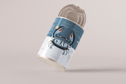 Aluminum Food Can Mockups - Large, a Cups & Container Mockup by pmvch (Thumbnail 7 of 31)