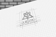 Pencil Sketch Logo Mockup V2, a Mockup by INTENTFX (Thumbnail 12 of 14)