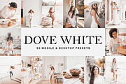 50 Dove White Lightroom Presets LUTs, a Preset Add-On by SparkleStock (Thumbnail 1 of 10)