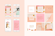 Sunrise Instagram Template Bundle, a Social Media Template by Brighten Made (Thumbnail 2 of 4)