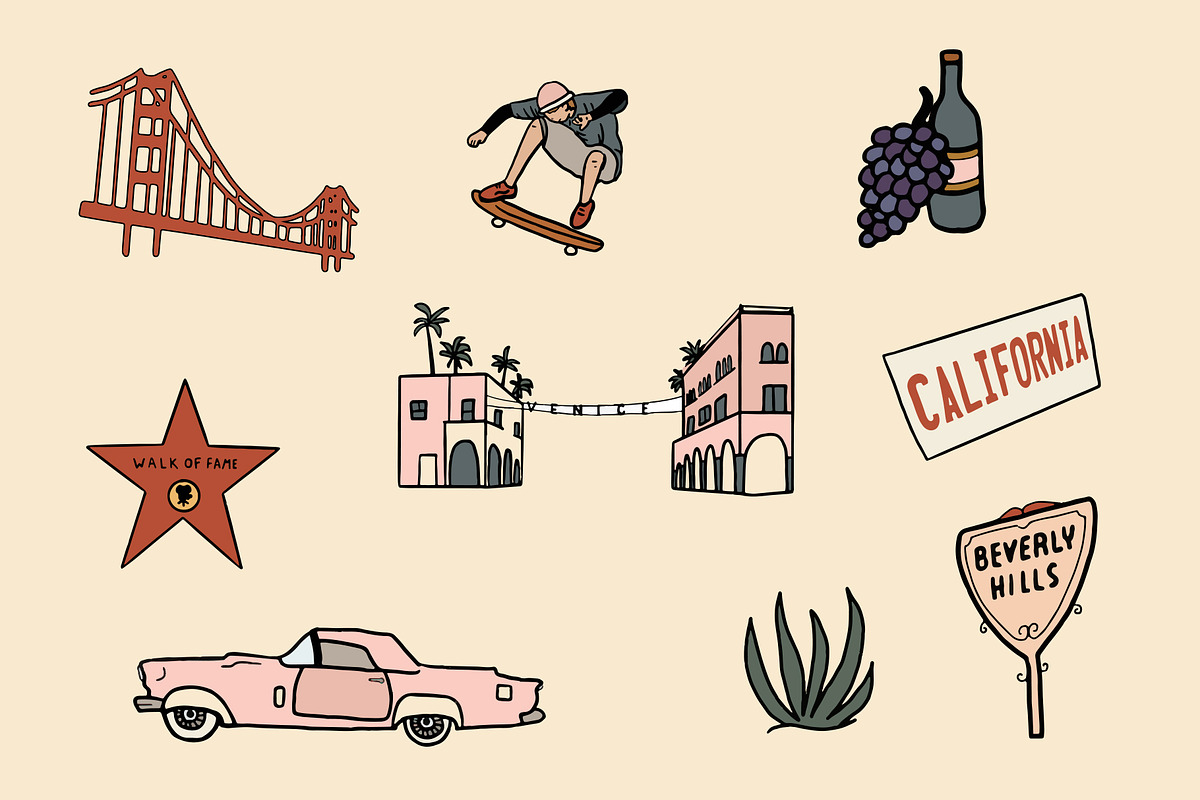Summer vibes bundle, an Object Graphic by Lisa Mill (Photo 3 of 9)