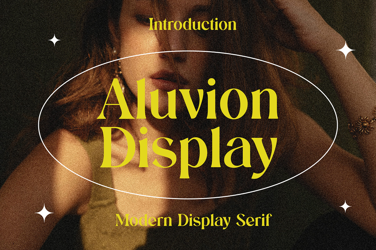 Aluvion Display Modern Serif Font, a Serif Font by UICreative (Photo 1 of 12)