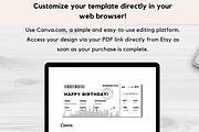 Editable Boarding Pass Template, an Invitation Template by YasdeyDesigns (Thumbnail 4 of 9)
