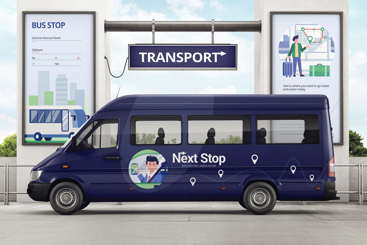 Transport Illustration Art Set, a Transportation Illustration by Creative Stall (Photo 4 of 9)