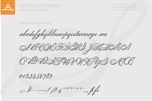 Archive Penman Script