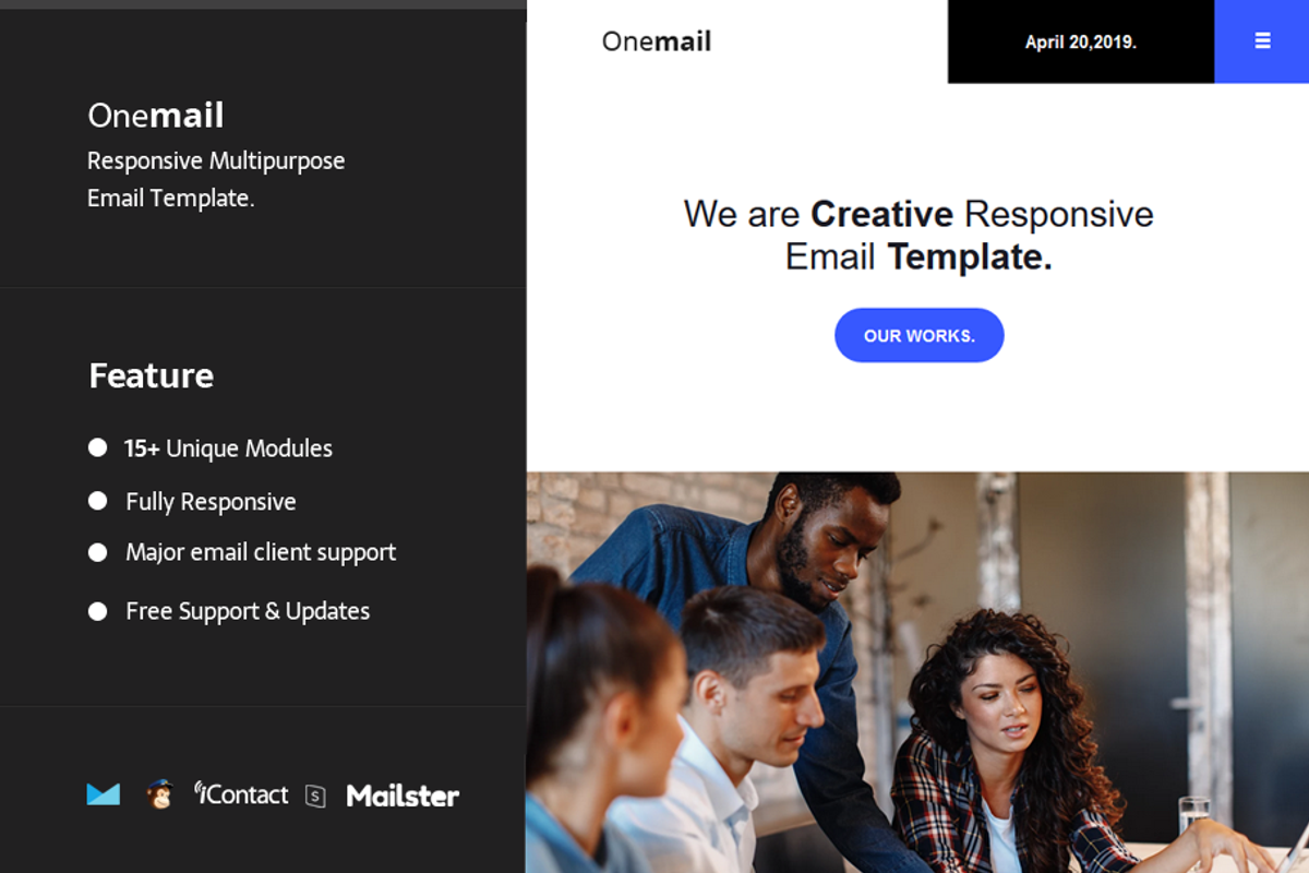 One Mail - Email Template, an Email Template by williamdavidoffmail