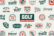 Golf Logotype & Badge Pack, a Branding & Logo Template by Skilline Supply Co. (Thumbnail 1 of 15)
