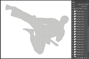 Taekwondo Athlete Photocollage, a Print Template by AIW SOLUTIONS (Thumbnail 3 of 4)