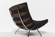 1801 Lounge chair, a Furniture 3D Model by inDahouze (Thumbnail 3 of 8)