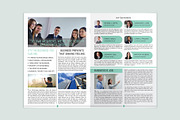 Newsletter InDesign Template, a Brochure Template by ROJI CREATOR (Thumbnail 4 of 7)