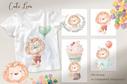 Cute Tropical animals clipart., an Animal Illustration by Yuliya Art (Thumbnail 28 of 33)