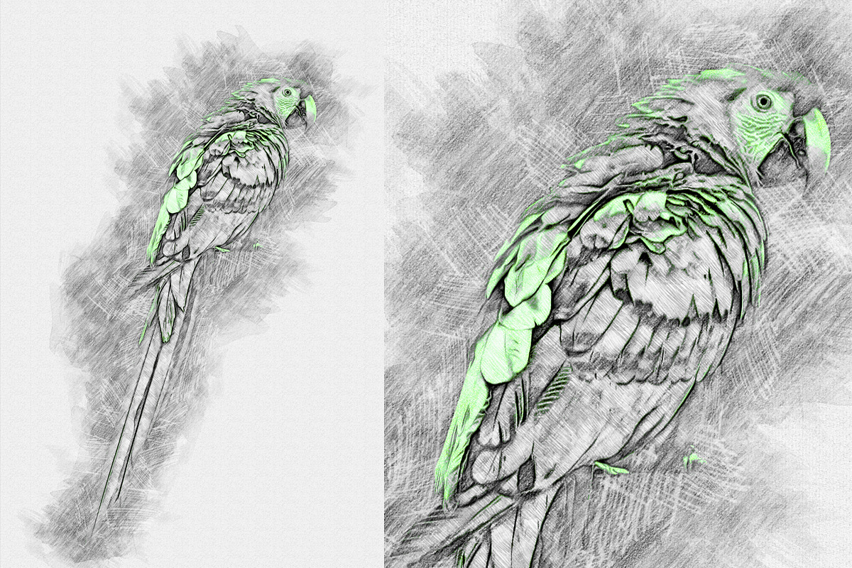 Incredible Glow Sketching Effects, an Action Add-On by MRI STUDIO (Photo 9 of 20)