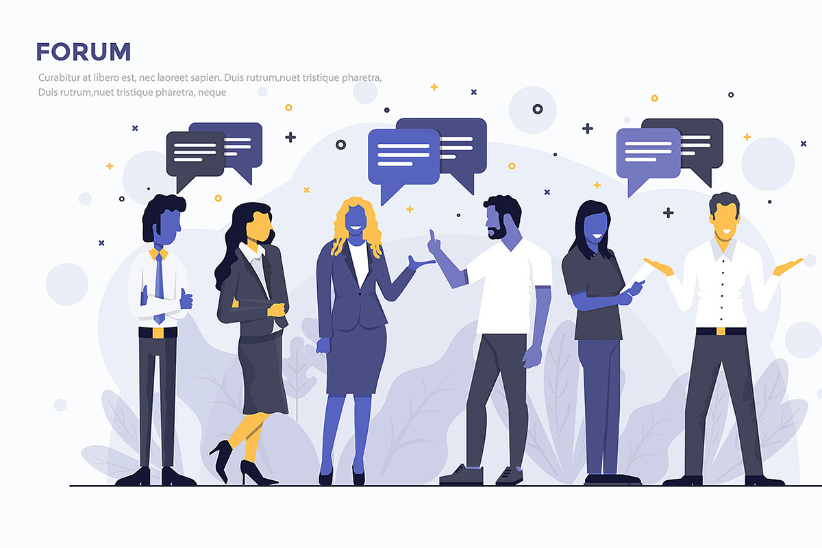 Modern Flat Design Business Concepts, a Person Illustration by Creative Graphics (Photo 3 of 12)