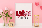 Christian Valentines Png, an Illustration by Canvas Craft (Thumbnail 3 of 7)