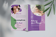 Spa & Massage Bifold Brochure, a Brochure Template by Cristal Pioneer (Thumbnail 2 of 4)