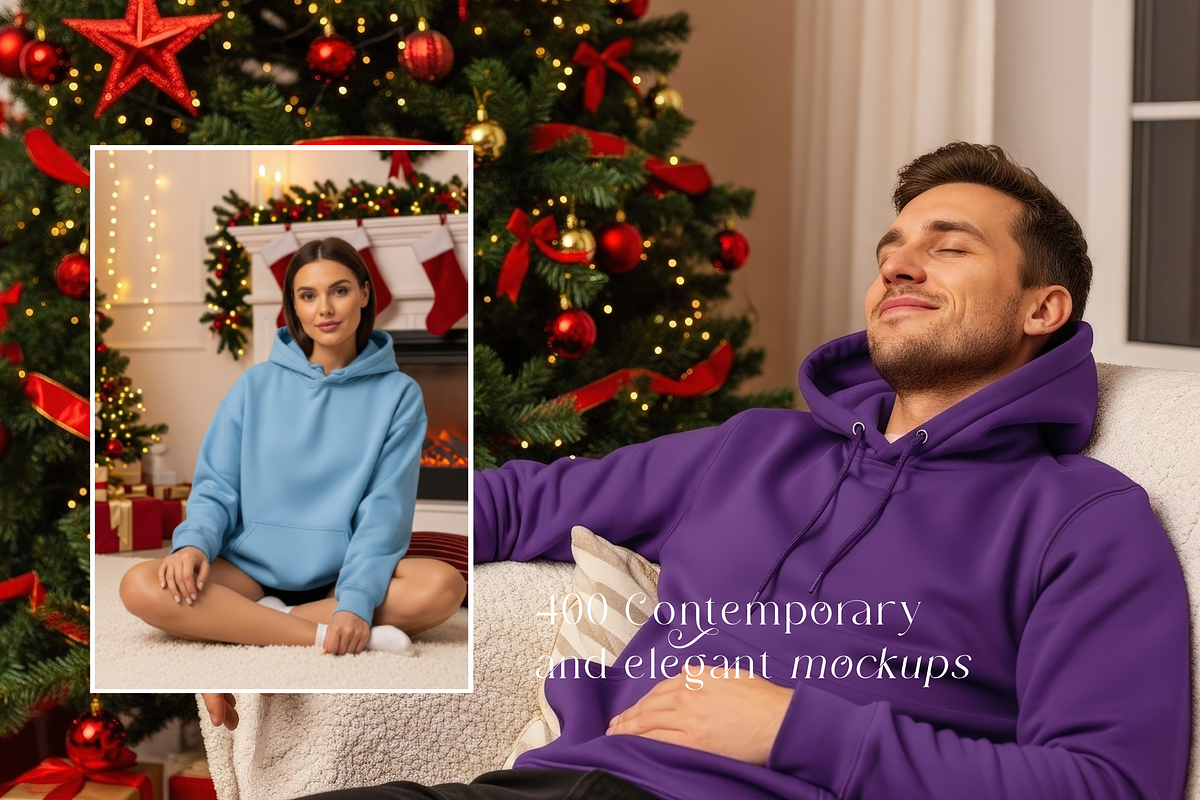 Hoodie Model Wearing JPG Mockup 400, a Hoody Mockup by KennedyStudio (Photo 9 of 11)