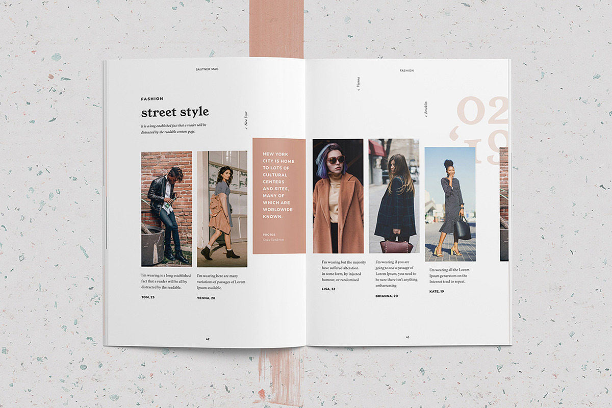 Saunter • Lifestyle Magazine, a Magazine Template by PageBeat (Photo 9 of 12)