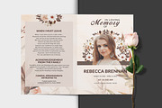 Funeral Program And Prayer Card, a Brochure Template by crazyOWL (Thumbnail 2 of 8)