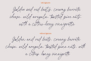 Basil Lime Margarita Script Font, a Handwritten Font by PeachCreme (Thumbnail 14 of 16)