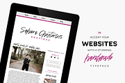 Katastrophe Font + Bonus, a Script Font by Flycatcher Design (Thumbnail 4 of 8)