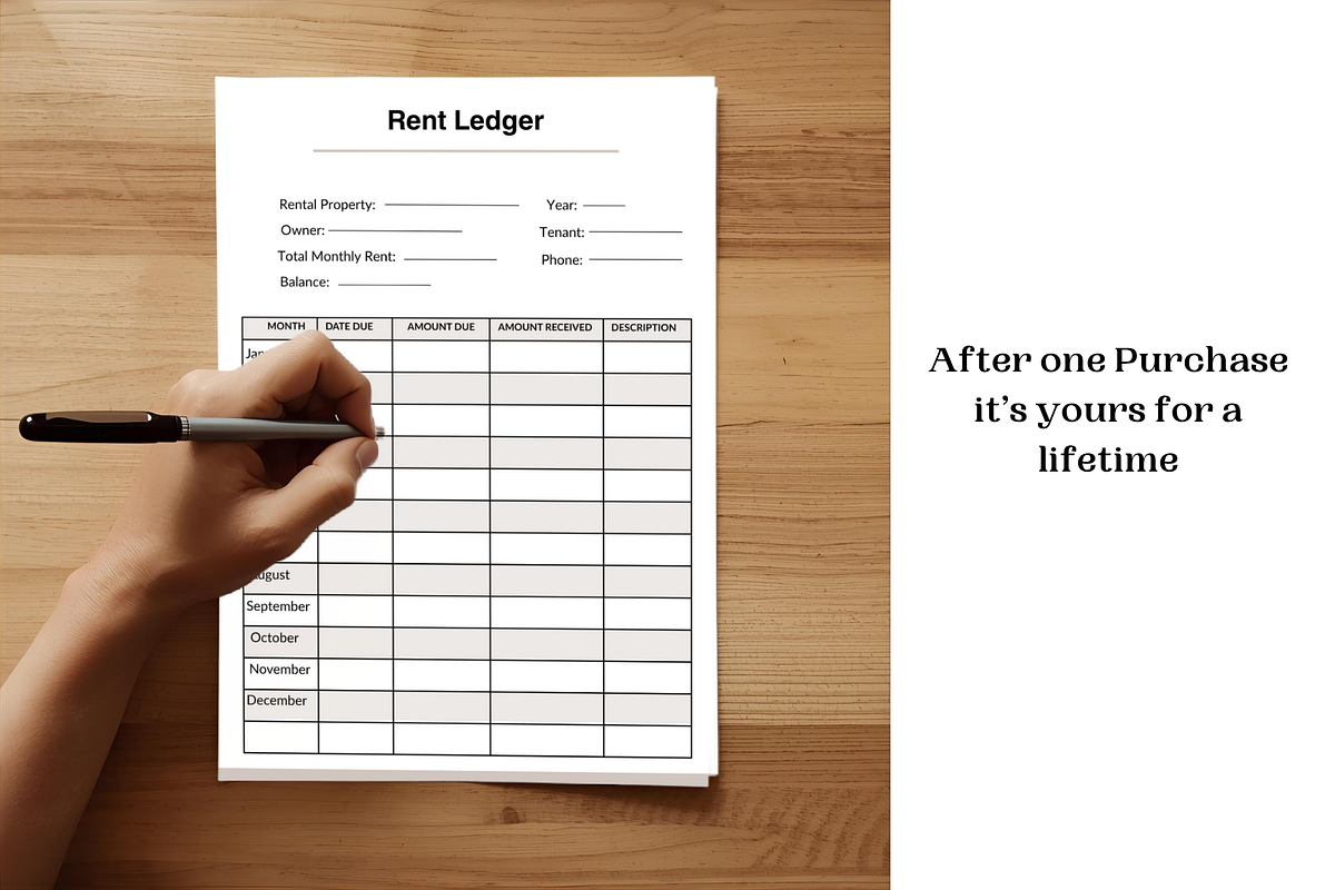 Rent ledger for landlords preview 5