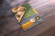Bifold Brochure Mockup set, a Print Template by ItemBridge (Thumbnail 6 of 8)