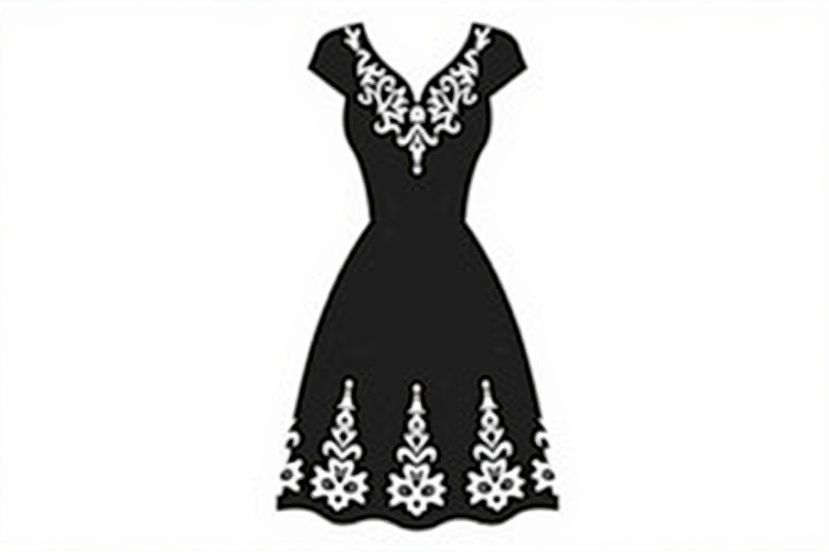 Luxury Dress Clipart Set, an Illustration by hafijul (Photo 3 of 21)