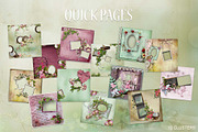 Vintage Rose Scrapbook Creator, an Illustration by Digidesignresort (Thumbnail 3 of 6)