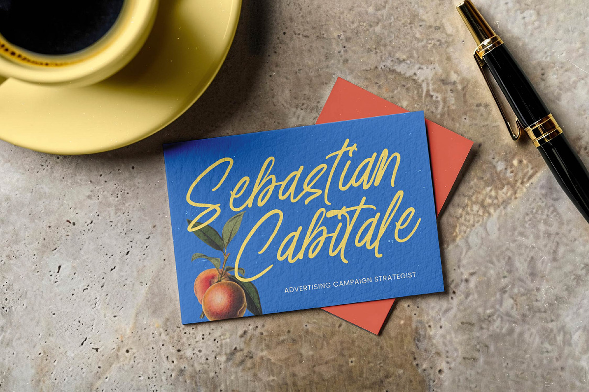 Distyan Stovilky Handwritten Brush, a Script Font by stylishtype.co (Photo 13 of 15)