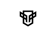 Geometric Initials PP Security Logo, a Branding & Logo Template by Luxury Logos (Thumbnail 3 of 4)