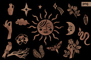 Magic symbols, a Pattern Graphic by emeraldthue (Thumbnail 2 of 6)
