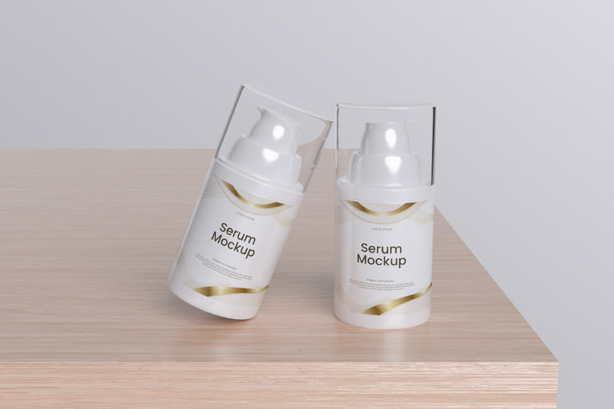 Serum Mockup Bundle Set, a Packaging Mockup by Rielismee (Photo 4 of 5)