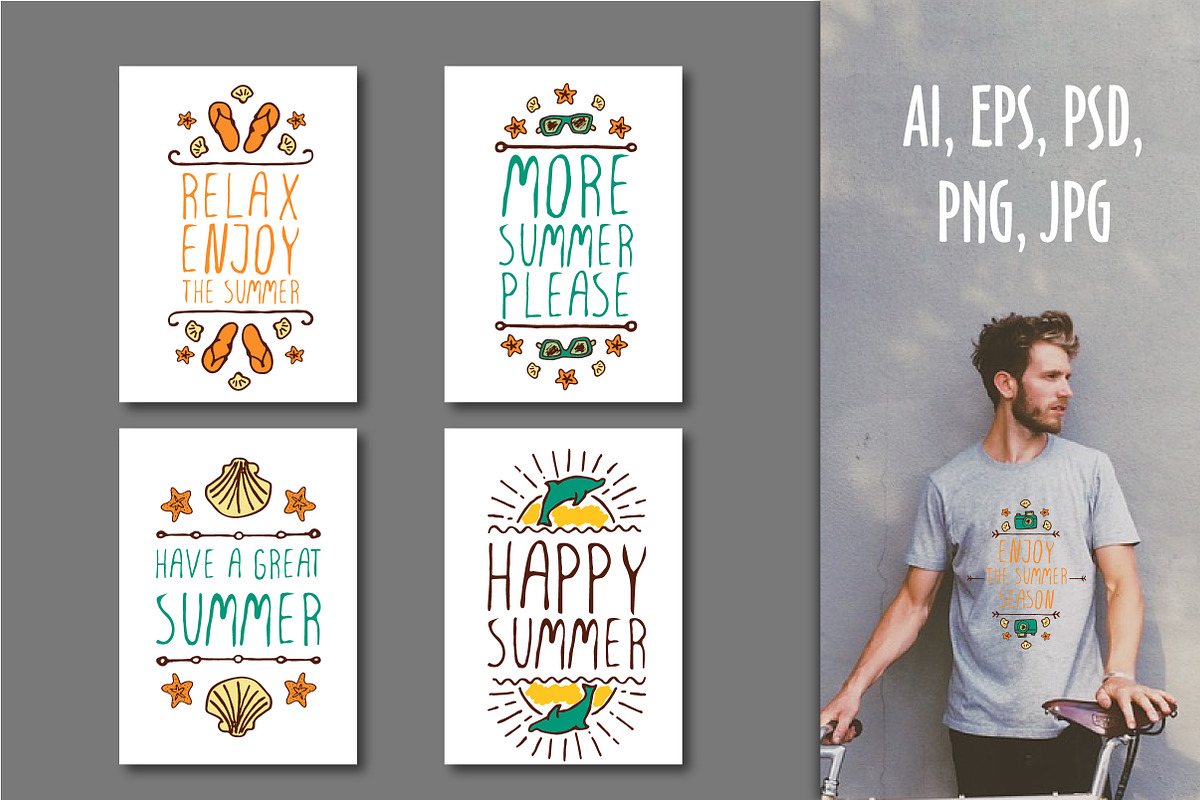 24 summer cards, an Object Graphic by AV Design (Photo 3 of 5)