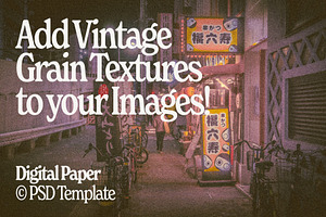 Digital Paper Texture Template