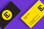 HR Unique business card mockup, a Print Template by Michał Pieczyński (Thumbnail 6 of 9)