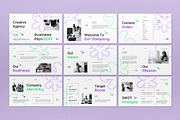 White Business Plan Google Slide, a Presentation Template by graphicook (Thumbnail 2 of 4)