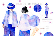 Love is in the air, a Decorative Illustration by Knysh Ksenya (Thumbnail 5 of 6)
