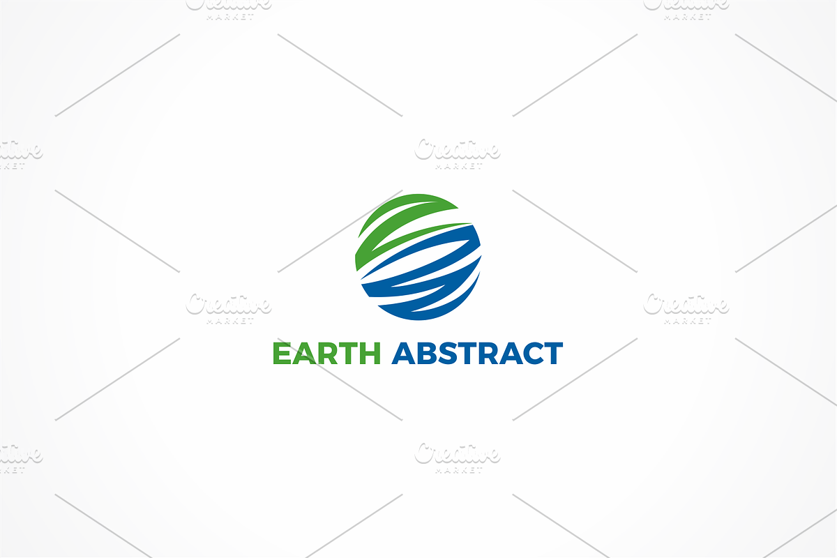 Earth Abstract Logo, a Branding & Logo Template by REDVY CREATIVE (Photo 2 of 3)