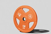 Weight Plate Mockup, a Merchandise Mockup by Brand Earth (Thumbnail 2 of 4)