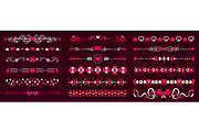 Wedding frame ornament, heart divide, an Illustration by Vector Tradition (Thumbnail 1 of 3)