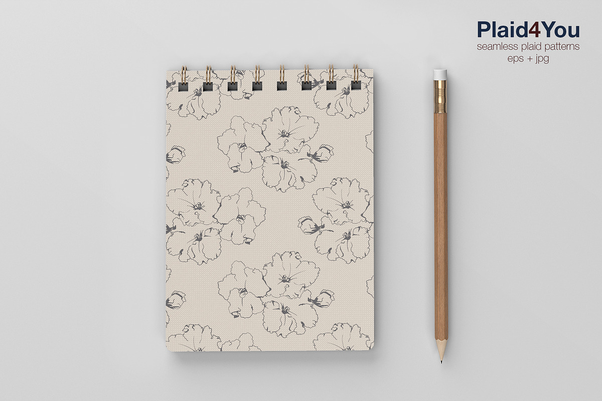Floral & Flowers Seamless Pattern, a Pattern Graphic by Plaid4You (Photo 10 of 15)