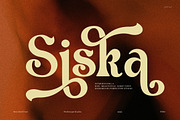 Siska Elegant Serif Font, a Serif Font by Perfectype (Thumbnail 1 of 8)