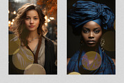 Grand Vintage Bokeh Photo Overlays, a Texture Graphic by PhotoSpirit (Thumbnail 4 of 8)