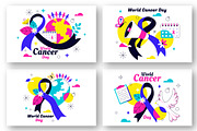 10 World Cancer Day Illustration, a Person Illustration by denayunebgt (Thumbnail 3 of 4)