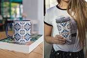 Blue Native Southwest Pattern, a Pattern Graphic by PPEthnicDecorPattern (Thumbnail 10 of 10)