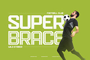 Bronzor - Sport Display Font, a Font by Flawless And Co (Thumbnail 4 of 10)